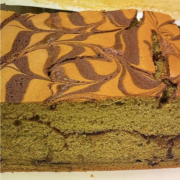 Matcha Chocolate Sponge Cake